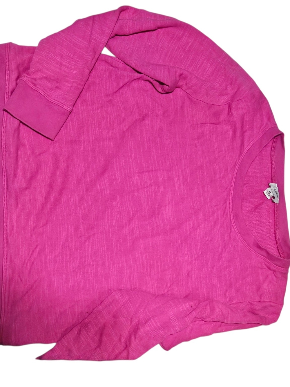 J. Crew Hot Pink Crewneck Sweatshirt